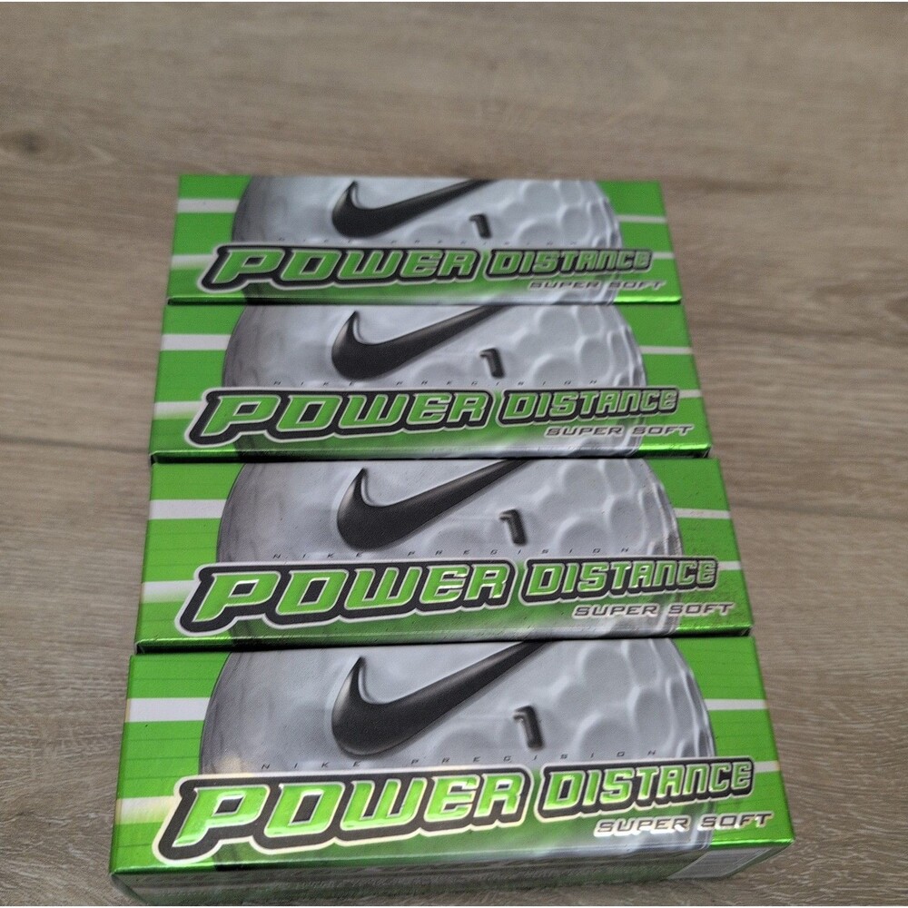 NIKE Precision Power Distance Golf Balls Super Soft New Open Box 1 Dozen